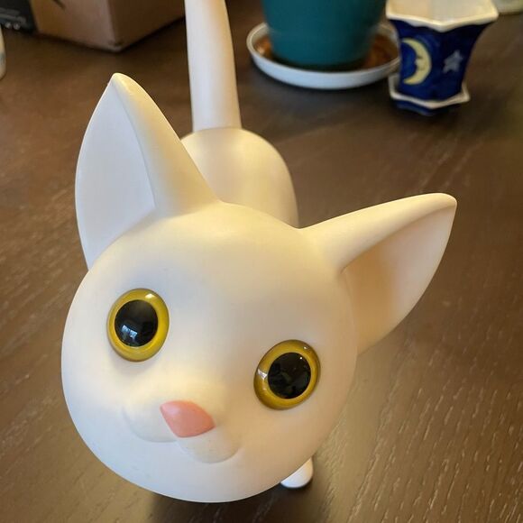 Semk KAT White Cat Original Collar Bank Cute Decor SEMK KAT - Picture 15 of 16